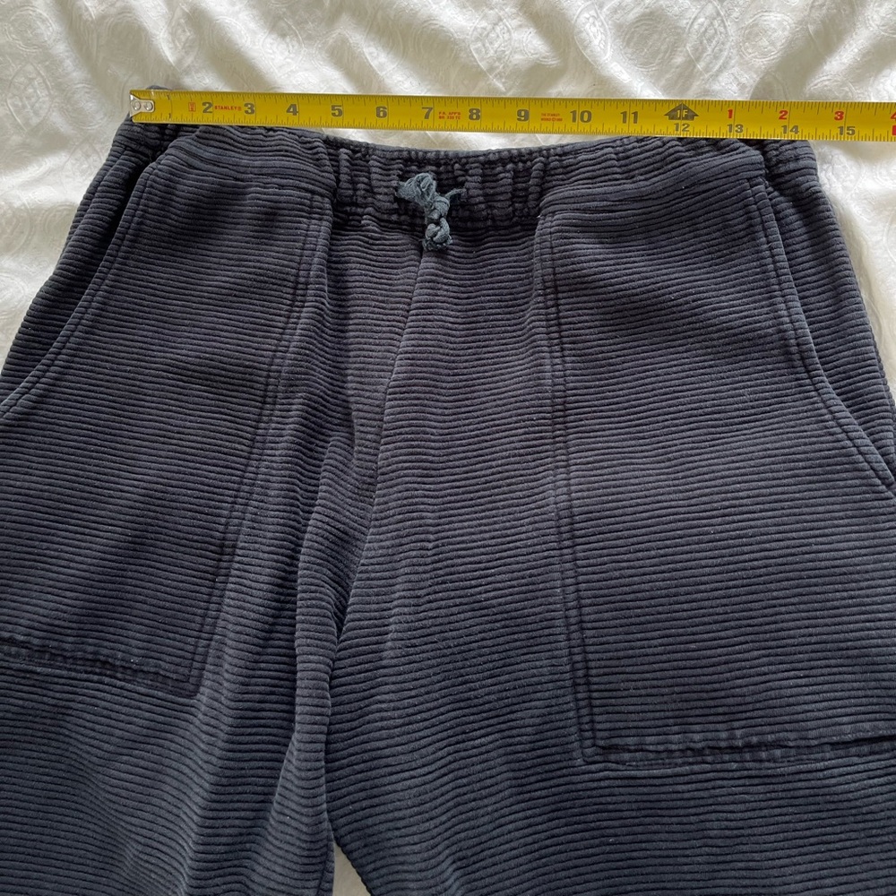 American Apparel Charcoal Ribbed Pants - Picture 7 of 9